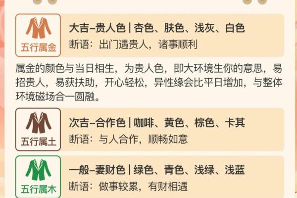 五行穿衣8月27日每日分享 2023年8月27日五行穿衣指南