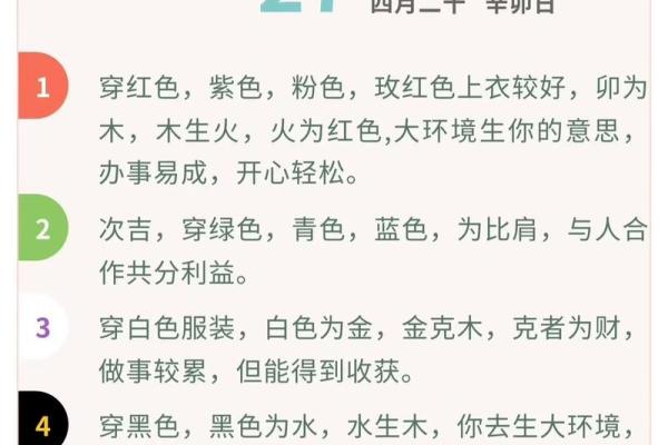 五行穿衣微博 今日五行穿搭指南颜色推荐