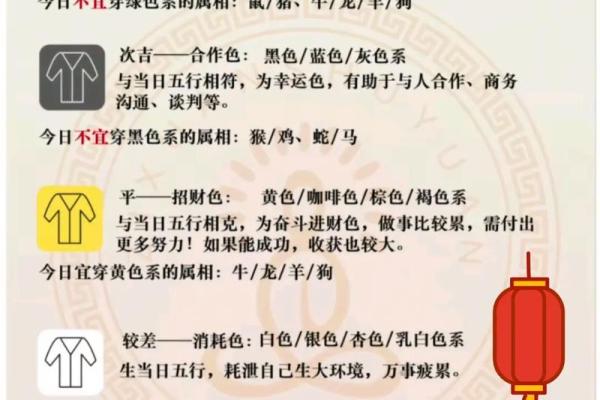 今日穿衣旺运颜色 今日穿什么颜色衣服最吉利