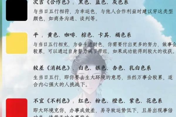 五行穿衣指南2020年11月3日 2020年11月3日五行穿衣颜色