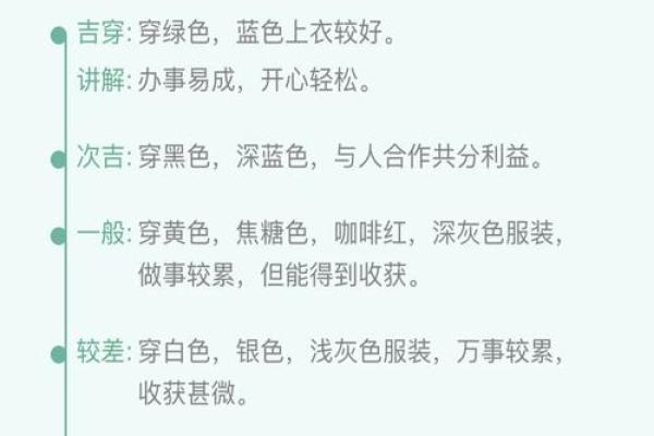 五行穿衣指南2022年10月25日 2022年10月25日五行穿衣颜色查询