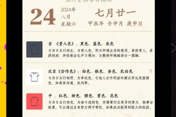 五行穿衣app 今日五行旺运穿搭查询