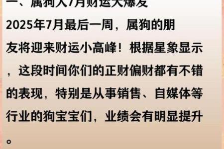 1970年属狗的人今年财运和事业运势如何发展？