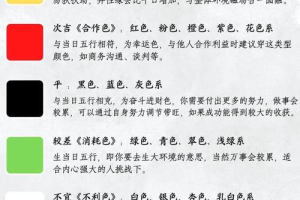 五行穿衣指南2023年7月24日 2023年7月24日五行幸运色穿衣