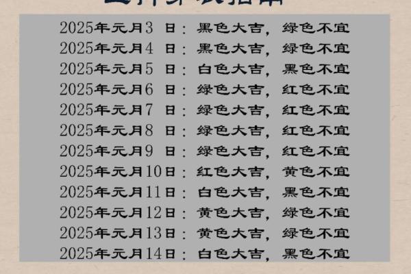 五行穿衣今天适合穿什么颜色的衣服 今日五行穿衣颜色指南