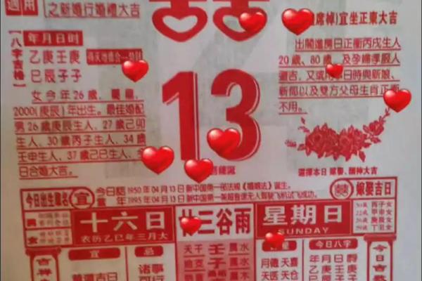 2013年适合结婚的黄道吉日查询与挑选指南