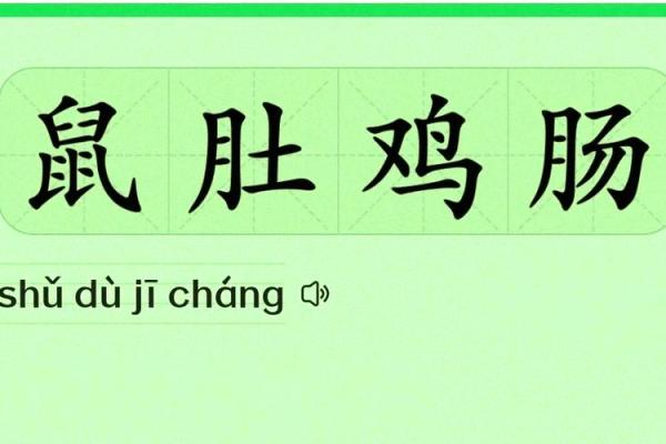 鼠肚鸡肠猜一生肖 鼠肚鸡肠打一生肖答案