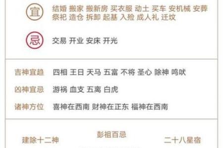 农历6月24黄道吉日