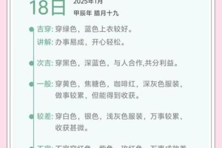 2021年4月19日五行穿衣颜色搭配吉时查询，最新方法分享