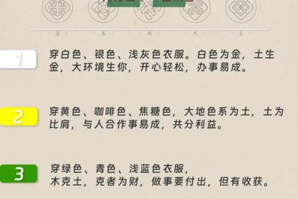 2025年10月1日穿衣颜色每日五行搭配干货教程 2025年10月1日穿衣颜色每日五行搭配干货教程