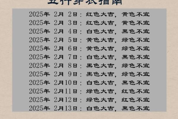 穿衣颜色2025年10月22日五行搭配好方法小窍门