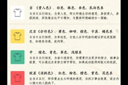 穿衣颜色2025年10月24日五行搭配一分钟学习