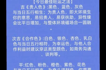 5月22日五行穿衣旺运颜色及禁忌查询，详细教程