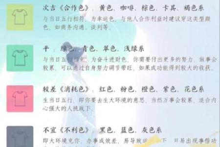 2023年6月1日五行穿衣颜色旺运搭配指南，详细教程