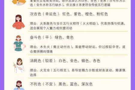 2021年8月22日五行旺运穿衣颜色推荐，实战技巧