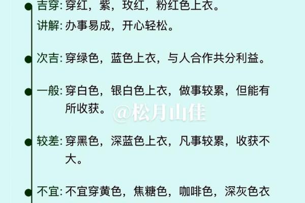 每日五行穿衣颜色2025年10月25日看完个你就会了 每日五行穿衣颜色2025年10月25日看完个你就会了
