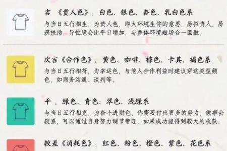 五行穿衣11月8日分享 今日五行穿搭颜色宜忌查询