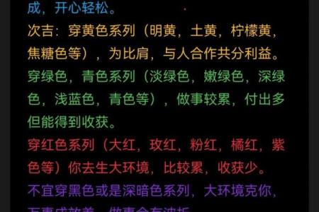 五行穿衣今日幸运颜色2025年11月4日小秘招