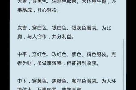 五行穿衣今日颜色2025年10月16日推荐给大家