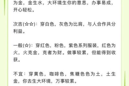 2020.12.31五行穿衣 2020年最后一天五行穿搭指南