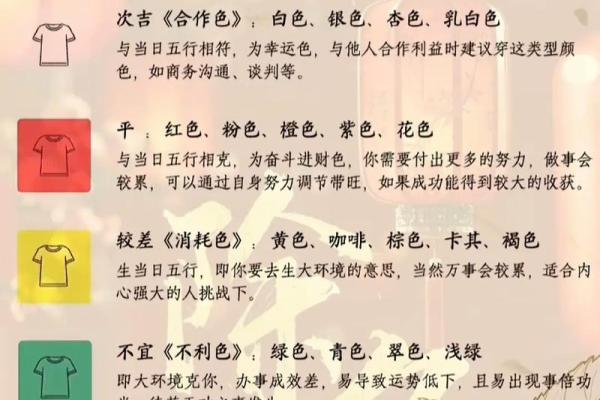 五行穿衣每日指南2023.2.26 2023年2月26日五行穿衣颜色查询