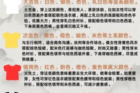 五行穿衣今日颜色2025年9月1日一篇内容看懂