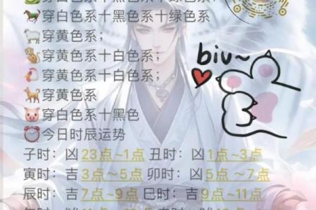 五行穿衣2021年8月23日 今日五行穿衣颜色吉时查询