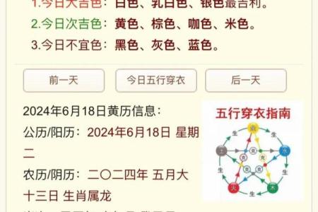 每日穿衣五行颜色2025年10月4日看完个能解决你所有疑惑