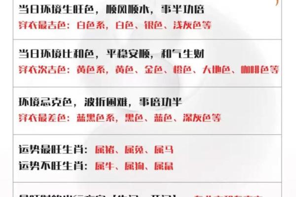 五行穿衣旺运每日分享2021 2021年每日五行旺运穿衣查询