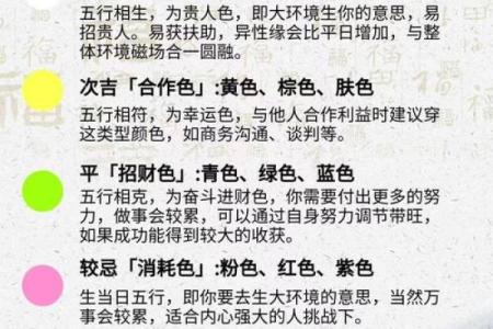 今日五行穿衣查询 今日五行幸运色搭配查询