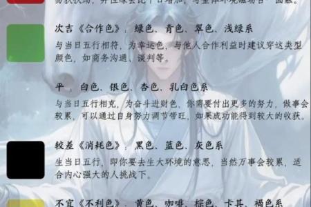 五行穿衣2021年8月8 2021年8月8日五行穿衣颜色查询