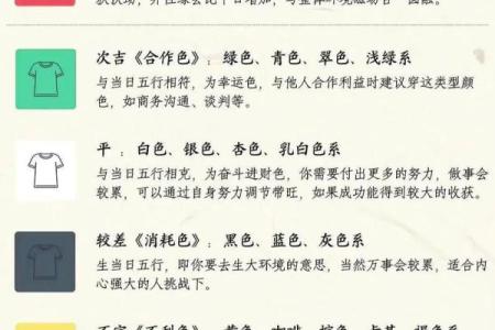 2021年9月23日五行穿衣 2021年9月23日五行色搭配