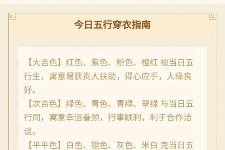 五行穿衣每日指南2023.1.10 今日五行旺运穿搭颜色查询