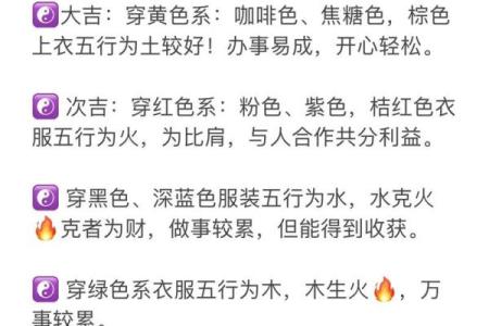 五行穿衣2023年6月18号 2023年6月18日五行穿衣指南