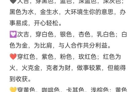 五行穿衣指南2023年4月6日 今日五行旺运穿搭推荐