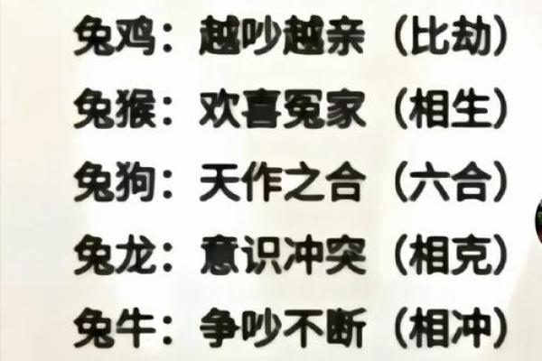 属鸡和属兔的婚配是否相合?解析生肖配对的关键因素 属鸡和属兔的婚配是否相合?解析生肖配对的关键因素