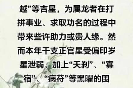 2025年属龙人本命年运势详解及全年运程完整版