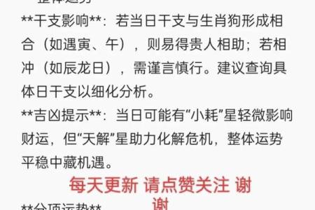 1982年属狗者今日感情运势与伴侣相处要注意什么
